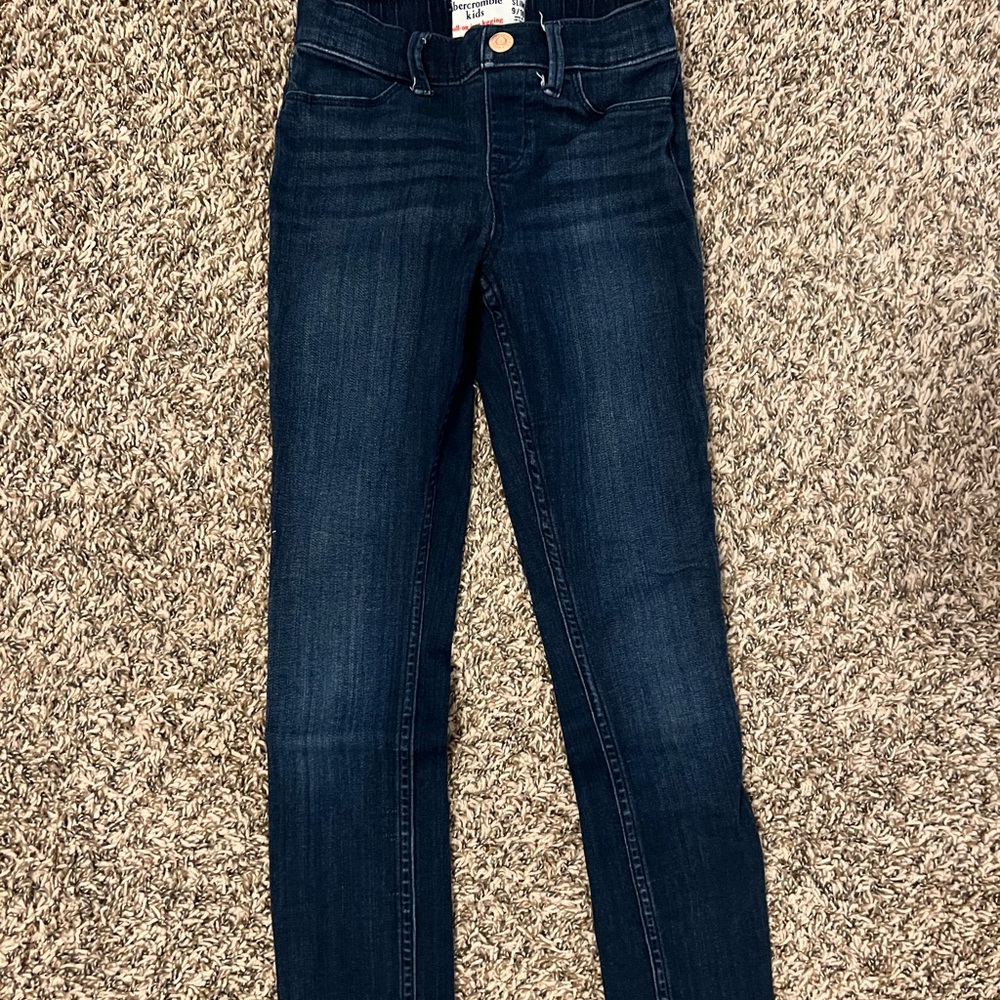 Abercrombie kids pull-on jean legging